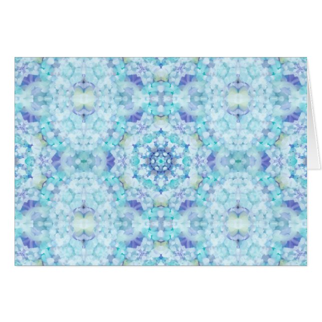Blauwe Tegel Mandala (Voorkant Horizontaal)