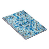 Blauwe tegel notitieboek (Rechterzijde)