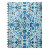 Blauwe tegel notitieboek (Voorkant)