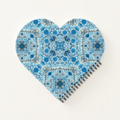 Blauwe tegel notitieboek (Achterkant)