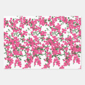 Blauwe Tegel Santorini Grieks / Spaans thema Inpakpapier Vel (Voorkant 3)