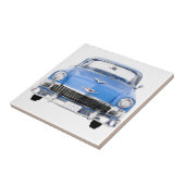 Blauwe Tegel Tegeltje (Zijkant)