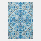 Blauwe tegel theedoek (Verticaal)