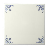 Blauwe tegel verwijderen om aan te passen of te me tegeltje (Voorkant)