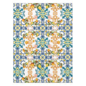 Blauwe tegels citroen Mediterraan Tafelkleed (Voorkant)