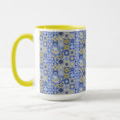 Blauwe Tegels en sardientjes Mok (Links)