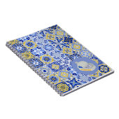 Blauwe Tegels en sardientjes Notitieboek (Rechterzijde)