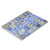 Blauwe Tegels en sardientjes Notitieboek (Linkerzijde)