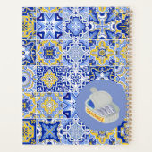 Blauwe Tegels en Sardines Planner (Achterkant)