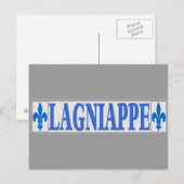 Blauwe Tegels Lagniappe Briefkaart (Voorkant / Achterkant)