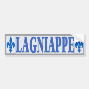 Blauwe Tegels Lagniappe Bumpersticker