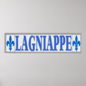 Blauwe Tegels Lagniappe Poster (Voorkant)