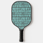 Blauwe tegels pickleball paddle (Achterkant)