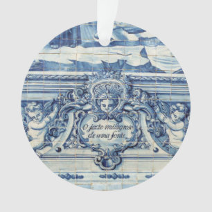 Blauwe tegels van Portugal Ornament