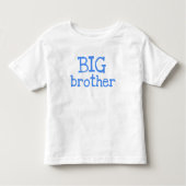Blauwe tekst Big Brother Kinder Shirts (Voorkant)