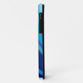 Blauwe telefooncel Case-Mate iPhone case (Achterkant/links)