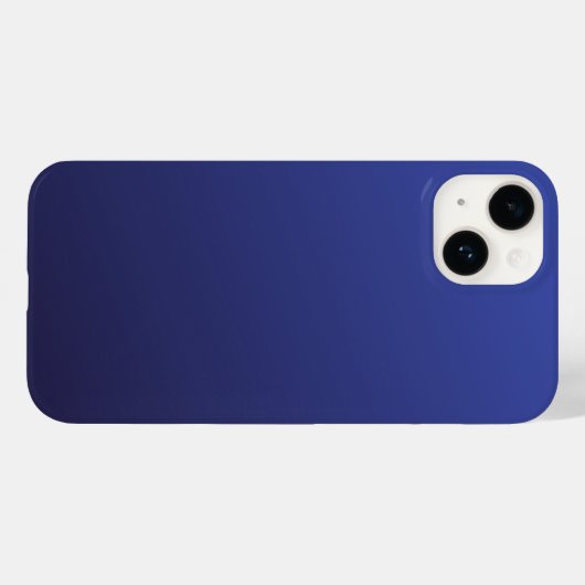 Blauwe telefoonhoes Case-Mate iPhone case (Achterkant (horizontaal))