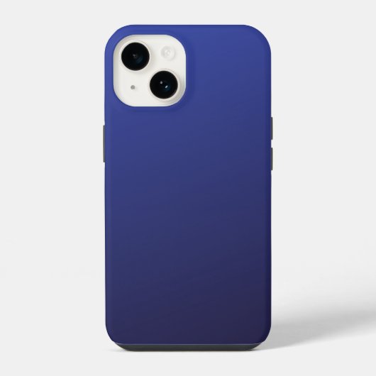Blauwe telefoonhoes iPhone hoesje (Achterkant)