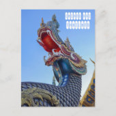 Blauwe Tempel in Chiang Rai Thailand Briefkaart (Voorkant)