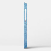 Blauwe textielvezel Case-Mate iPhone case (Achterkant / Links)