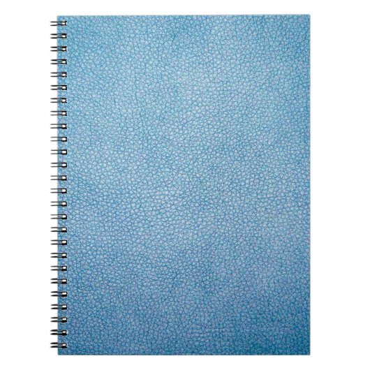 Blauwe textielvezel notitieboek (Voorkant)