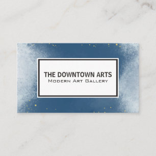 Blauwe textuur Achtergrond   Goudsoorten Visitekaartje