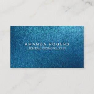 Blauwe textuur Achtergrond Visitekaartje