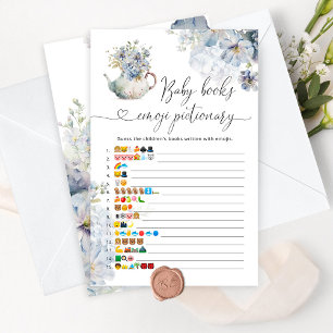 Blauwe theepot kinderen boeken emoji pictionary sp