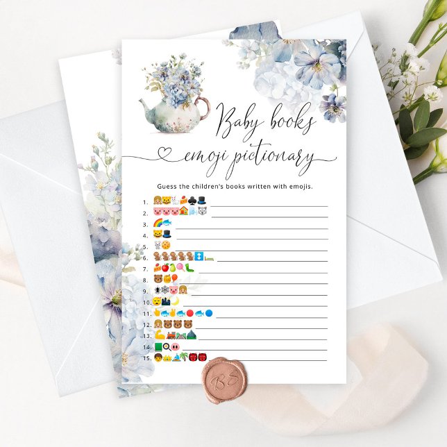 Blauwe theepot kinderen boeken emoji pictionary sp (Creator heeft geüpload)