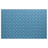 Blauwe tie-dye stof (Fat Quarter)