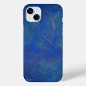 Blauwe Tiffany steen abstracte kunst Case-Mate iPhone Case (Achterkant)