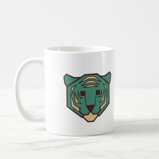 Blauwe tijger koffiemok (Links)