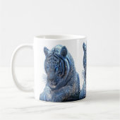 blauwe tijger mok (Links)