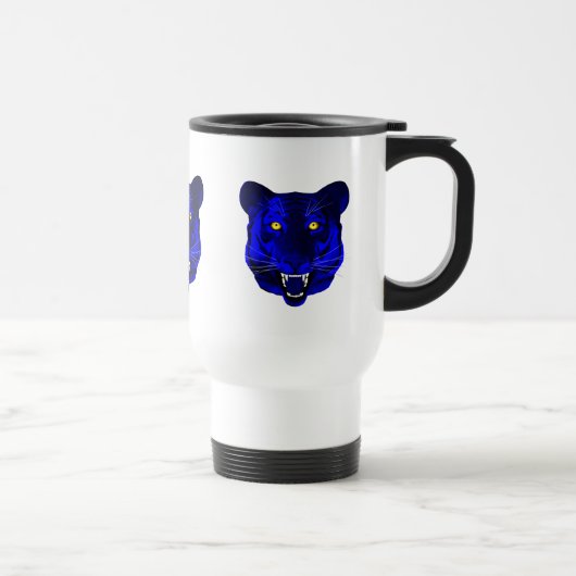 Blauwe tijger reisbeker (Rechts)