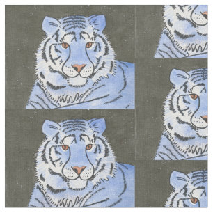 Blauwe tijger stof