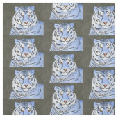 Blauwe tijger stof (Swatch)