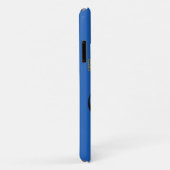 Blauwe Tijger Symbool Chinoiserie Chic Case-Mate iPhone Case (Achterkant/rechts)
