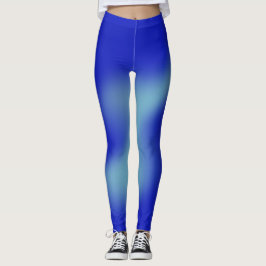 Blauwe tint leggings