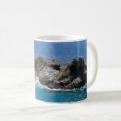 Blauwe tinten - Kustlandschap Foto Mok (Voorkant rechts)