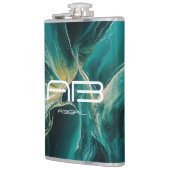 Blauwe tinten: Ocean Dreams  Heupfles (Links)