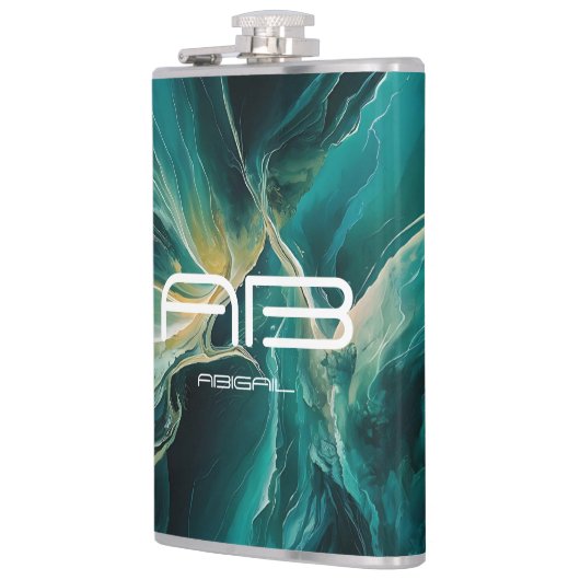 Blauwe tinten: Ocean Dreams Heupfles (Links)