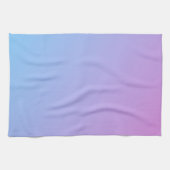 Blauwe tinten voor lavender Dish Towel Theedoek (Horizontaal)