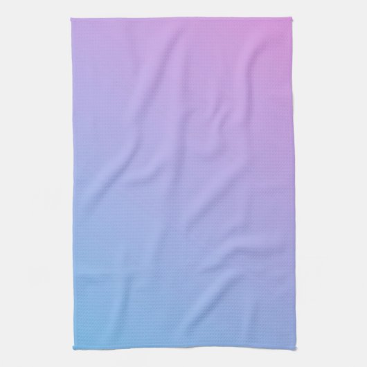 Blauwe tinten voor lavender Dish Towel Theedoek (Verticaal)