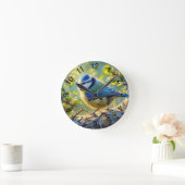 Blauwe Tit 4 Ronde Klok (Huis)