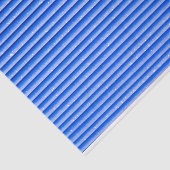 Blauwe tonen geometrische strepen tissuepapier (Detail)