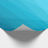 Blauwe Tonen Polygonaal Cadeaupapier (Hoek)