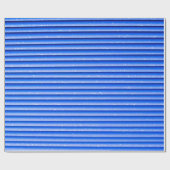 Blauwe tonerstrips cadeaupapier (Vlak)