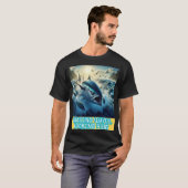 Blauwe tonijn t-shirt (Voorkant volledig)