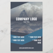 Blauwe tonnen  5,5-inch x8.5-inch brochure (Voorkant)