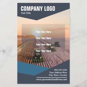 Blauwe tonnen  5,5-inch x8.5-inch brochure